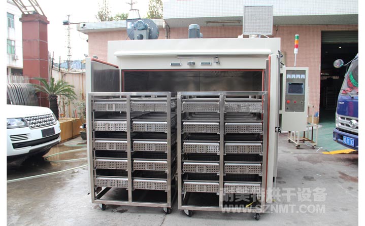 汽車(chē)加熱器道康寧膠固化落地式雙推車(chē)烘箱