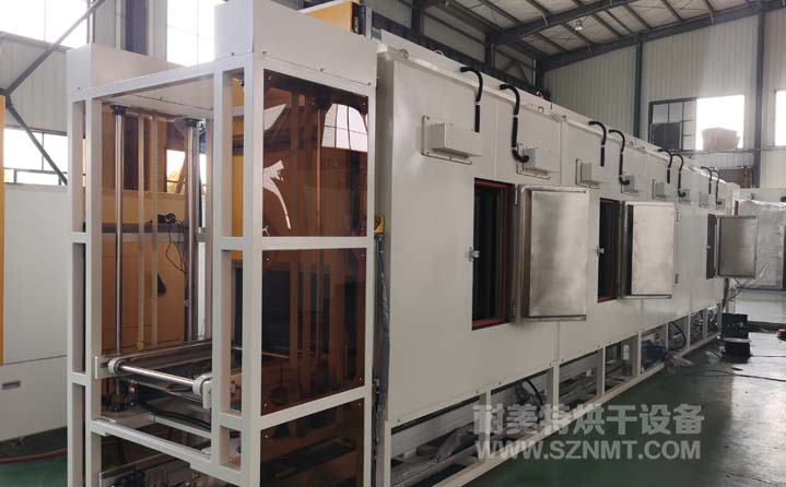 電動汽車電控的冷卻10米固化隧道爐